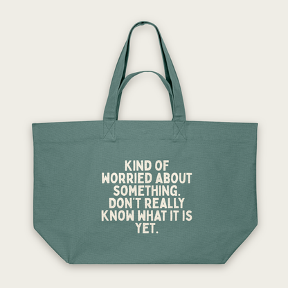 Kind Of Worried About Something | Tote Bag in Green Bay (18636_Kind-Of-Worried-About-Something_STAU117_Green-Bay_Tote-Bag_Mockup.png)