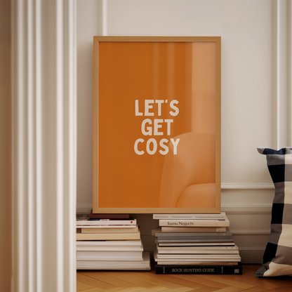 Let's Get Cosy | Cream and Ginger | Art Print