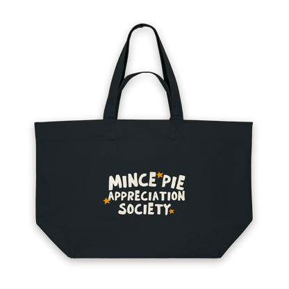 Mince Pie Appreciation Society | Tote Bag in Black (18389_Mince-Pie-Appreciation-Society_STAU117_Black_Tote-Bag_Mockup.png)