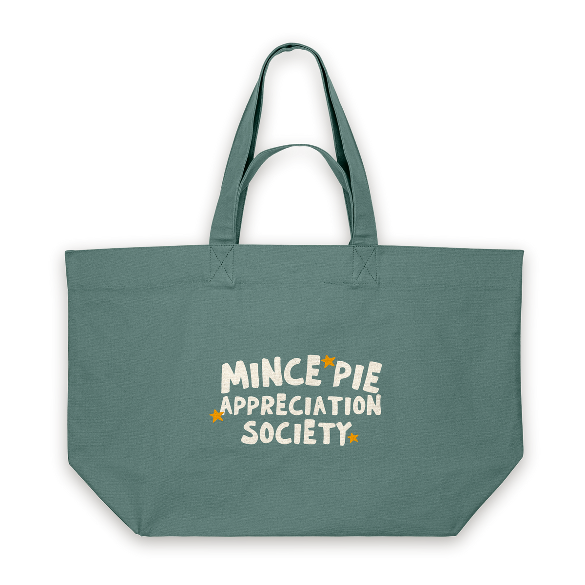 Mince Pie Appreciation Society | Tote Bag in Green Bay (18393_Mince-Pie-Appreciation-Society_STAU117_Green-Bay_Tote-Bag_Mockup.png)