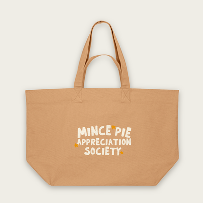 Mince Pie Appreciation Society | Tote Bag in Latte (18394_Mince-Pie-Appreciation-Society_STAU117_Latte_Tote-Bag_Mockup.png)