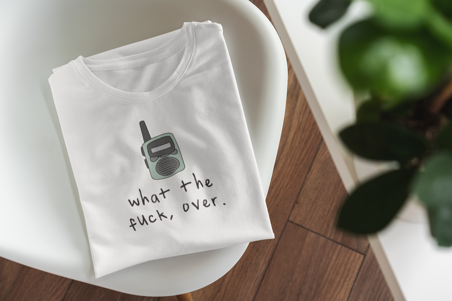 What The Fuck, Over | Organic Unisex T Shirt