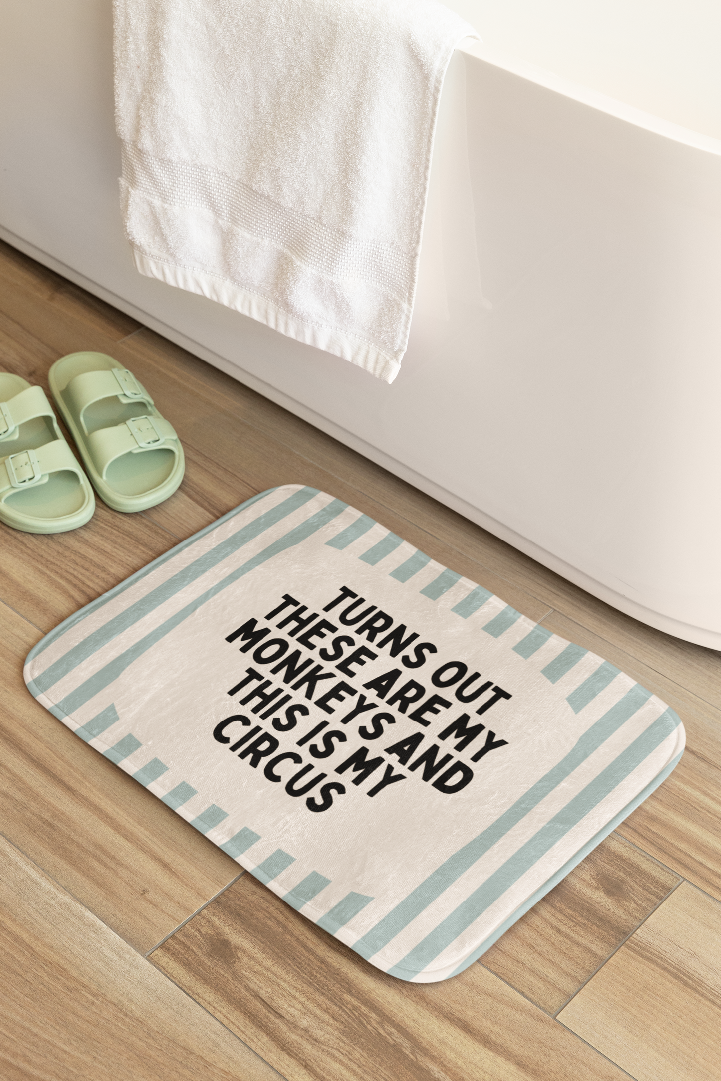 Turns Out These Are My Monkeys | Bath Mat