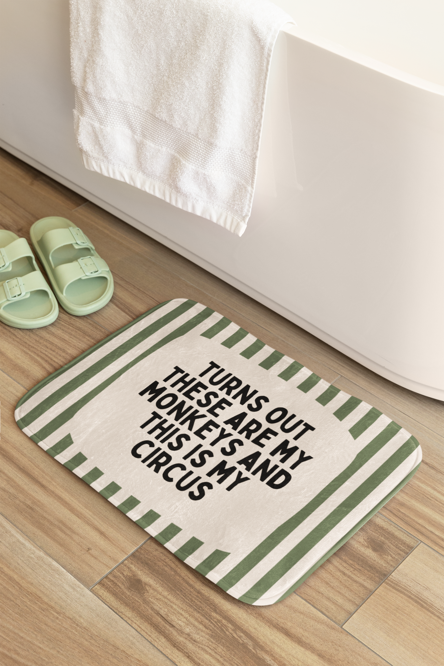 Turns Out These Are My Monkeys | Bath Mat