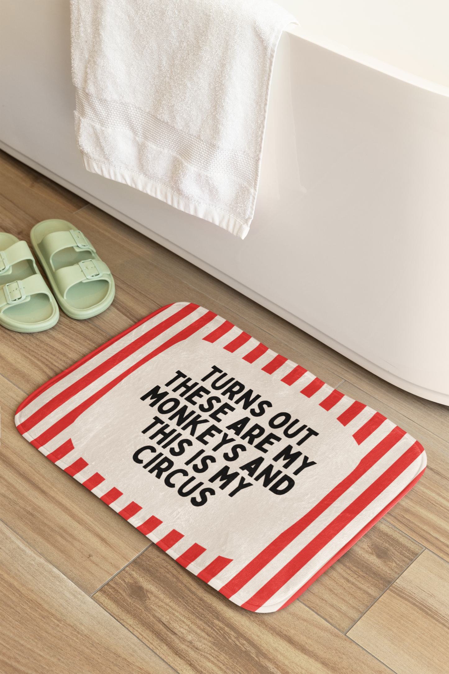 Turns Out These Are My Monkeys | Bath Mat