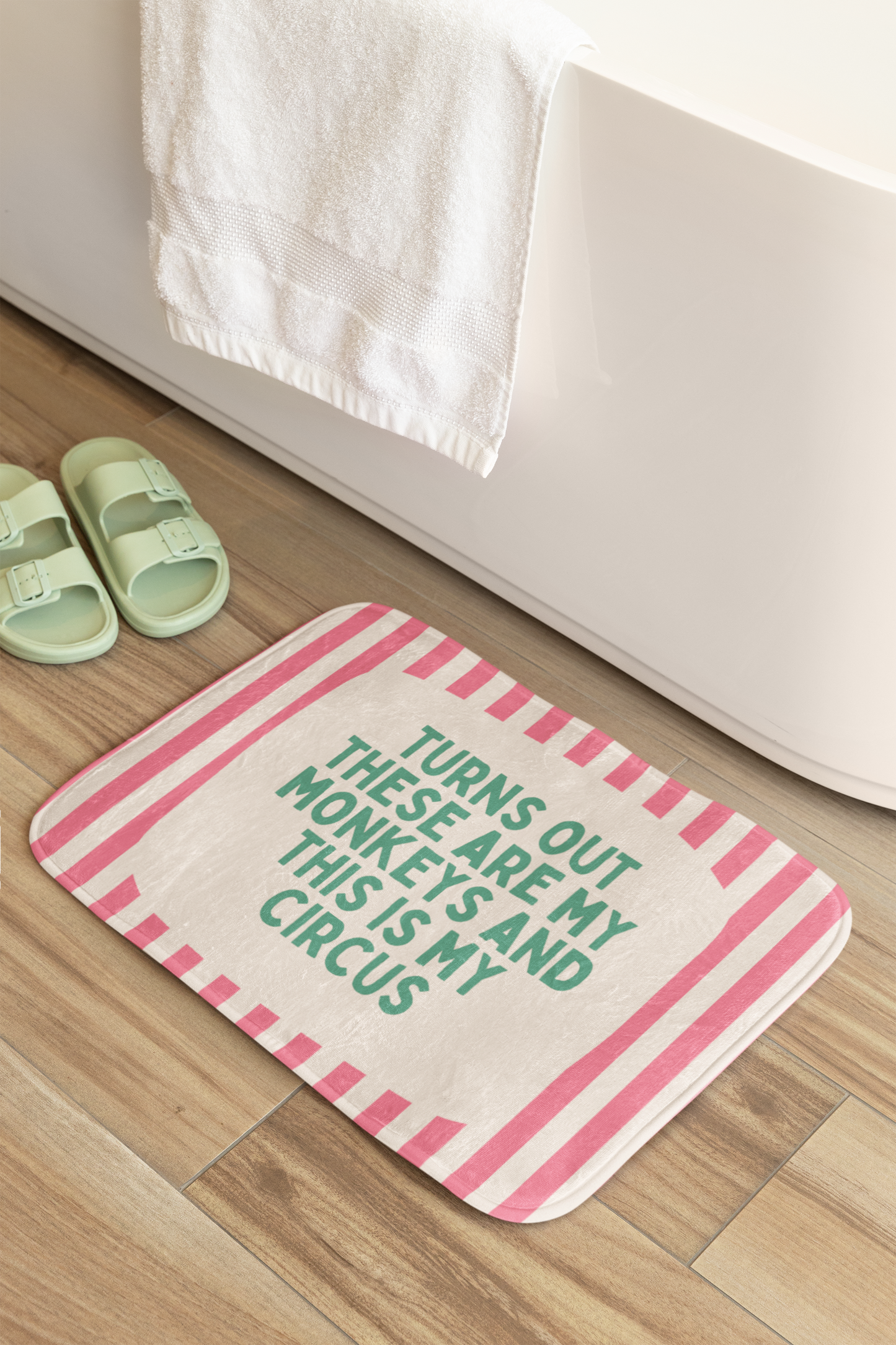 Turns Out These Are My Monkeys | Bath Mat