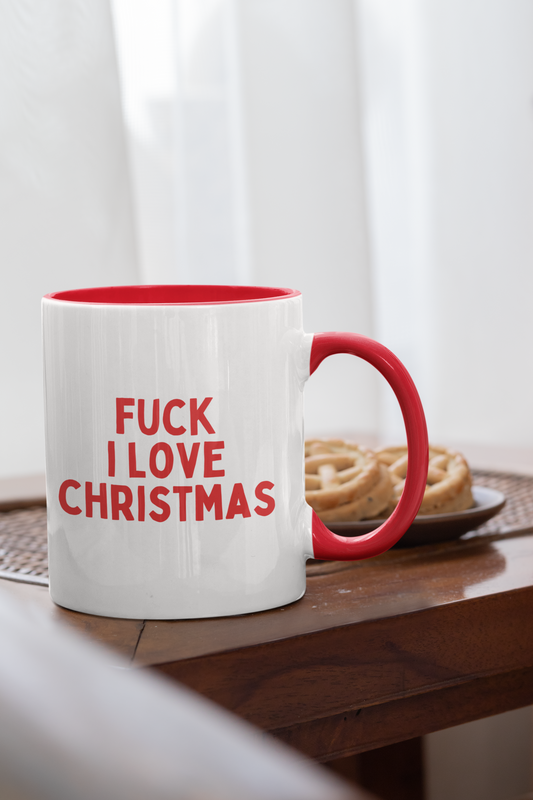 Fuck I Love Christmas | Ceramic Mug