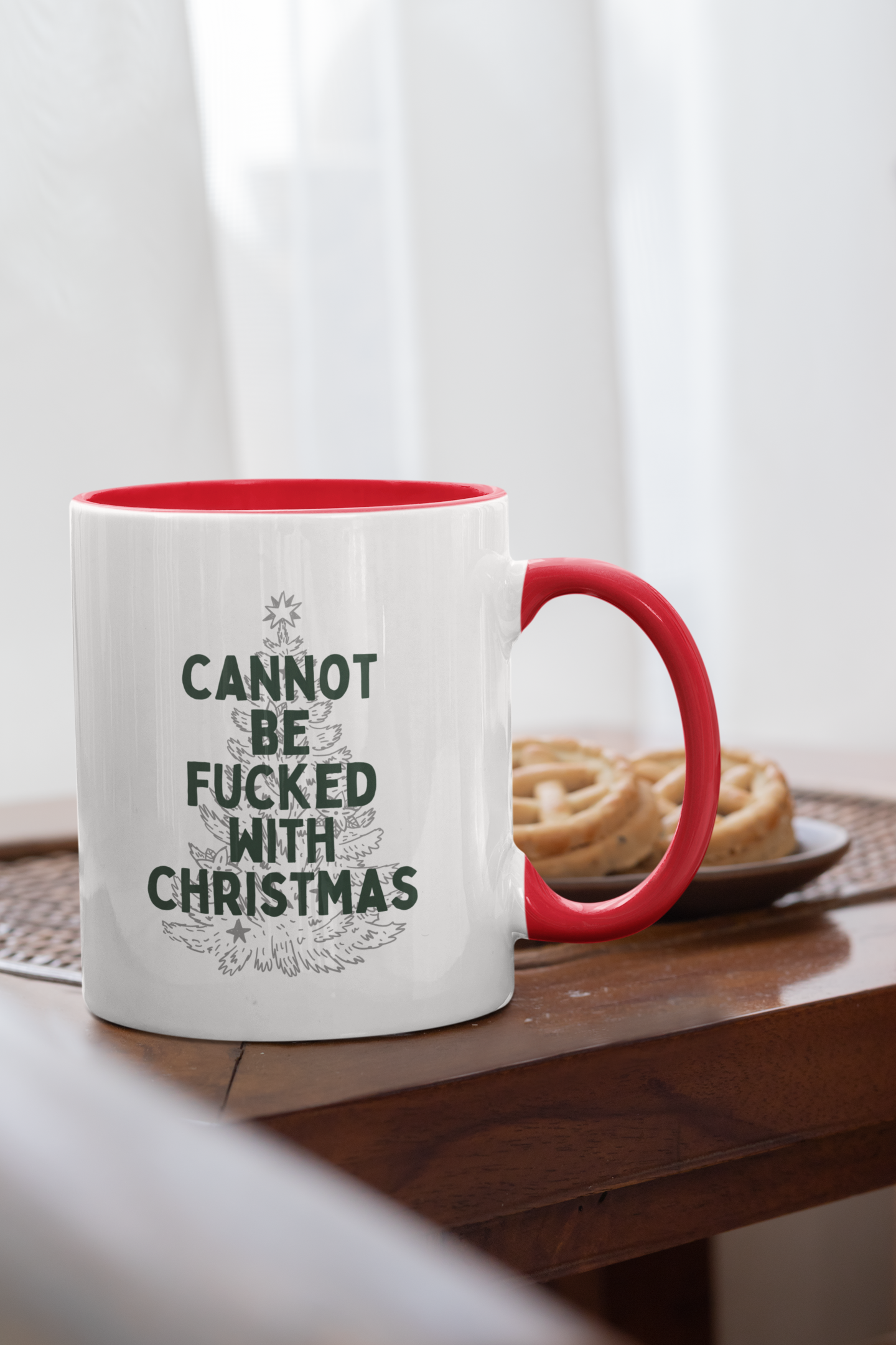 Cannot Be Fucked With Christmas | Christmas Ceramic Mug