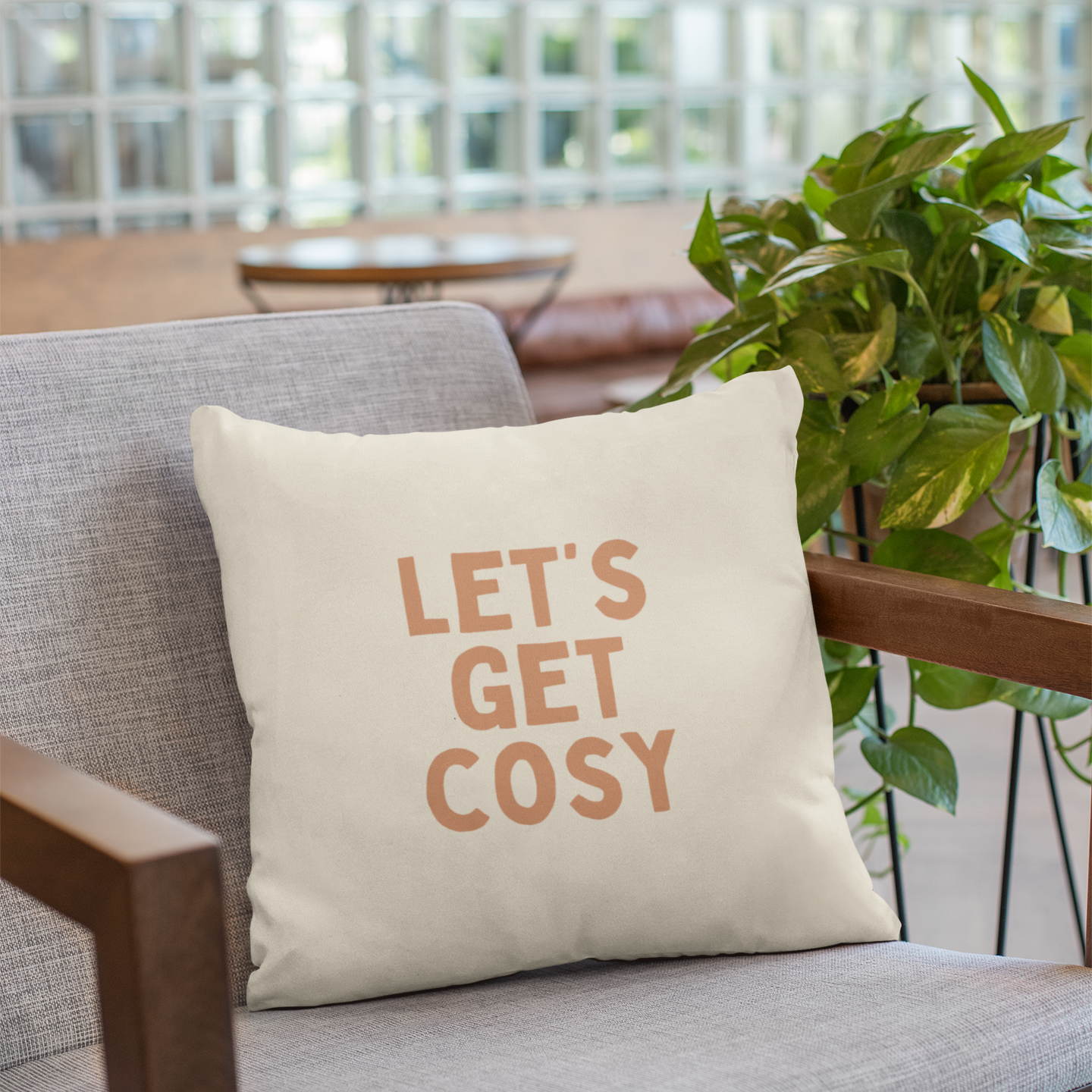 Let's Get Cosy | Toast and Cream | Cushion