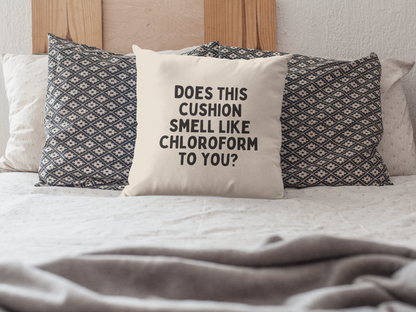 Does This Cushion Smell Like Chloroform To You? | Black and Cream | Cushion