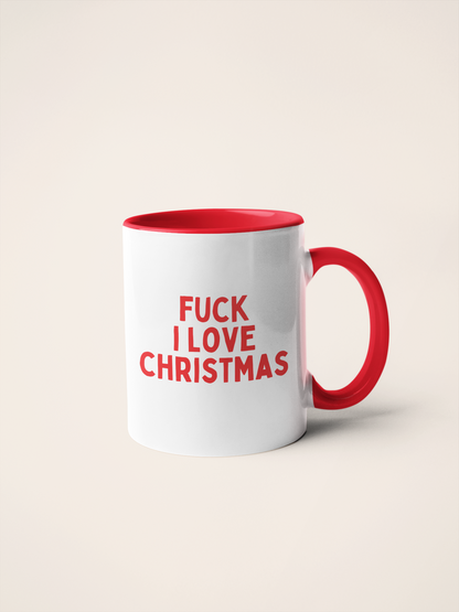 Fuck I Love Christmas | Ceramic Mug