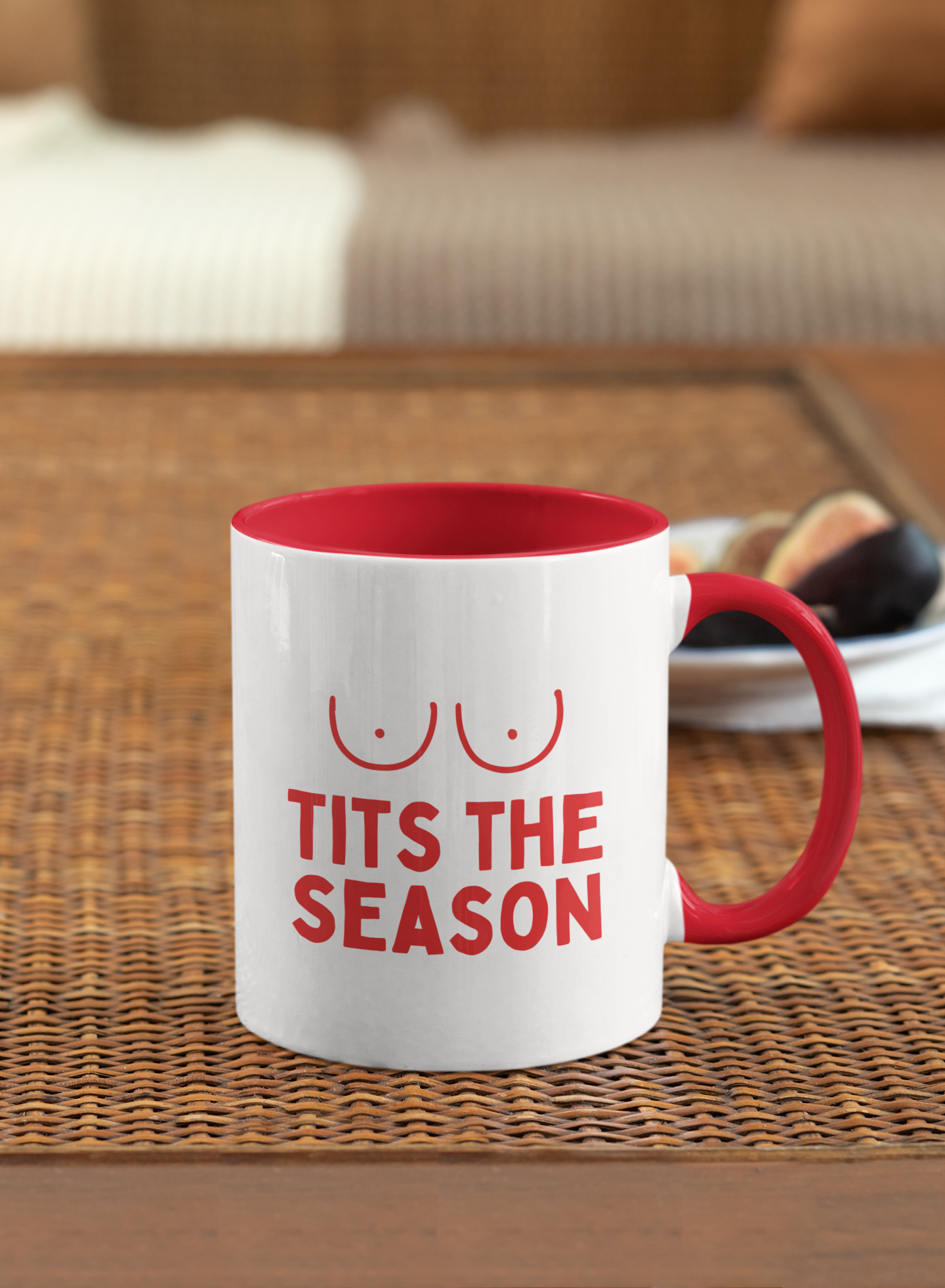 Tits The Season | Christmas Ceramic Mug