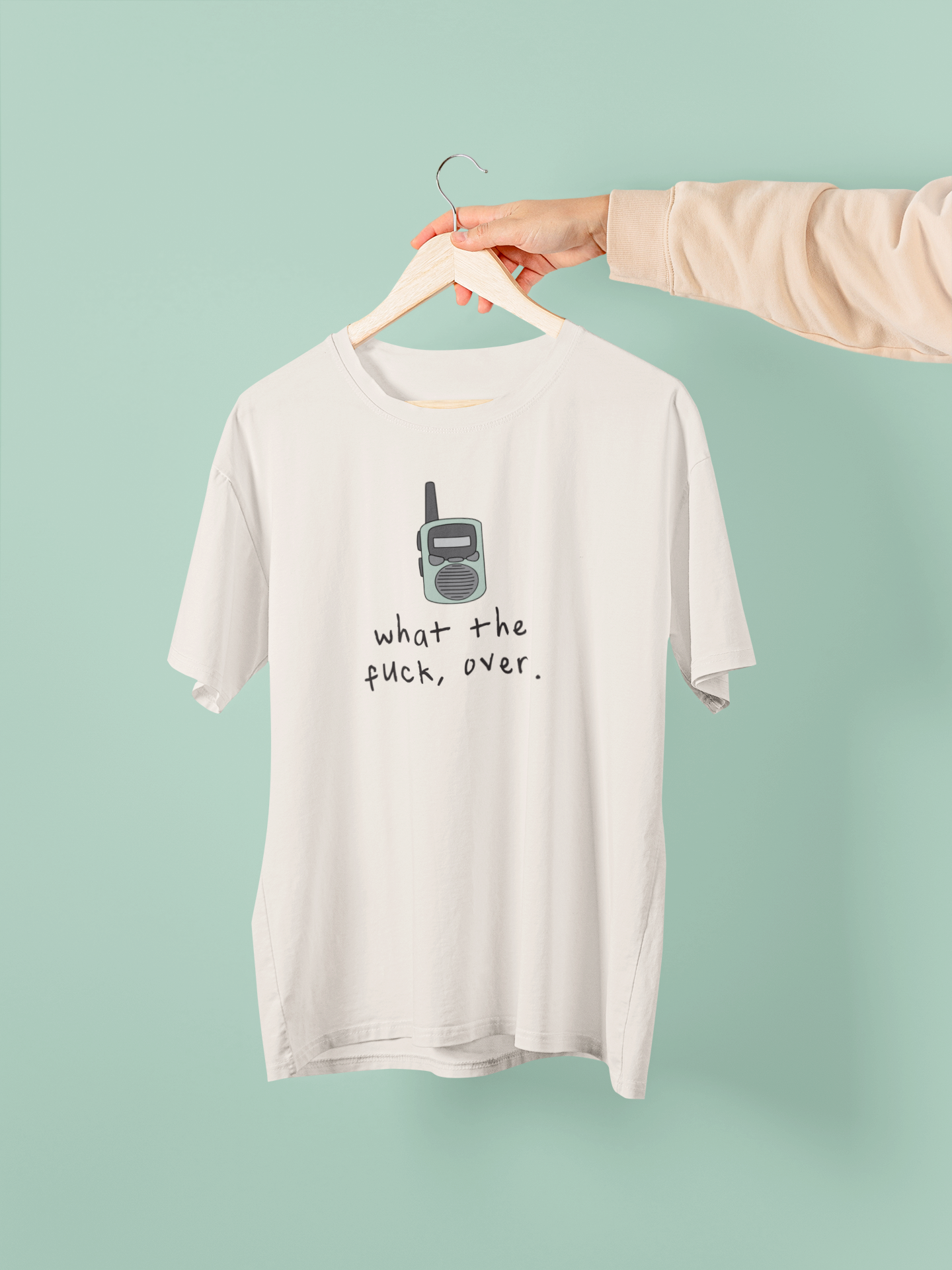 What The Fuck, Over | Organic Unisex T Shirt