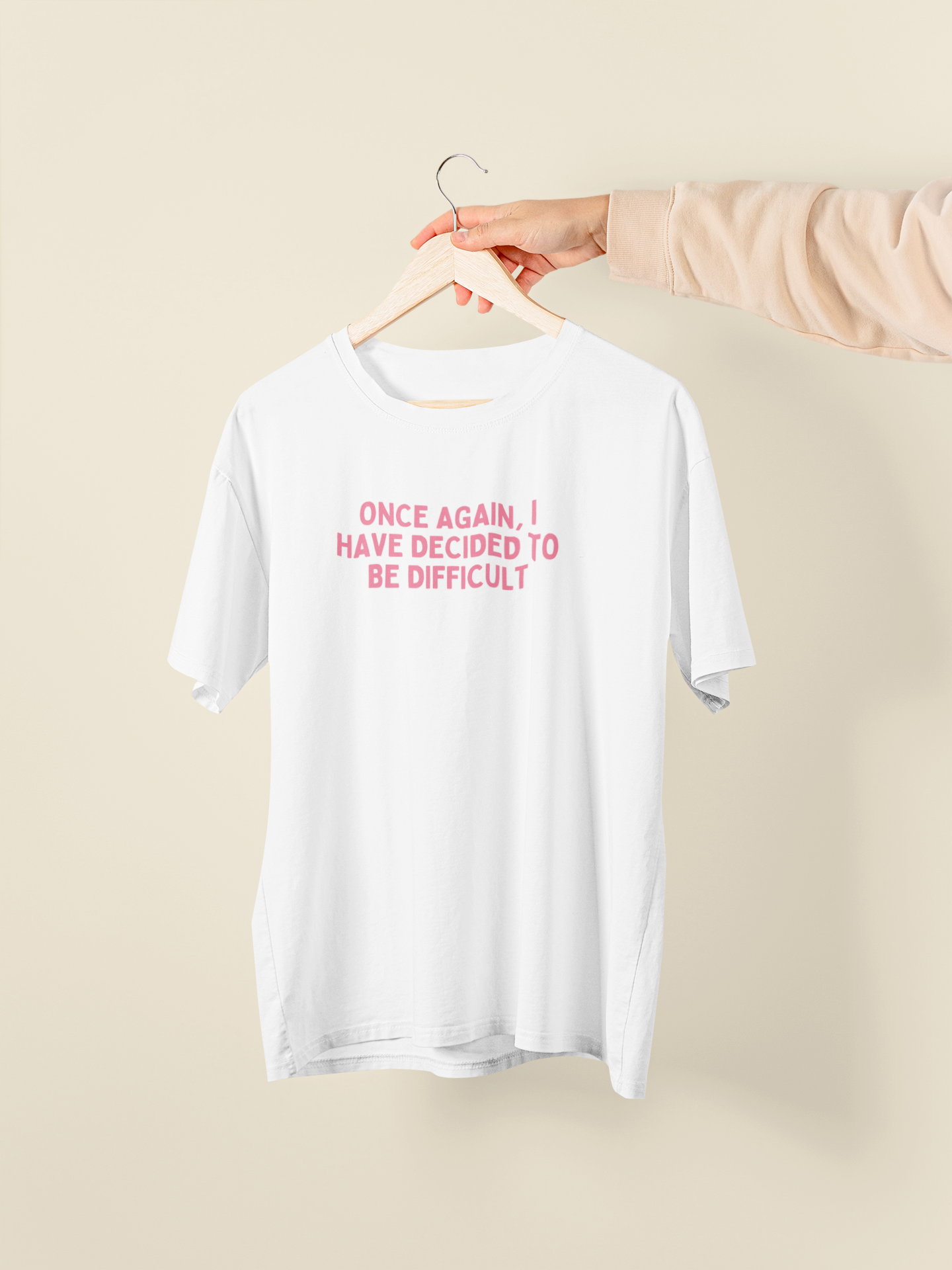 Once Again, I Have Decided To Be Difficult | Watermelon Graphic | Organic Unisex T Shirt