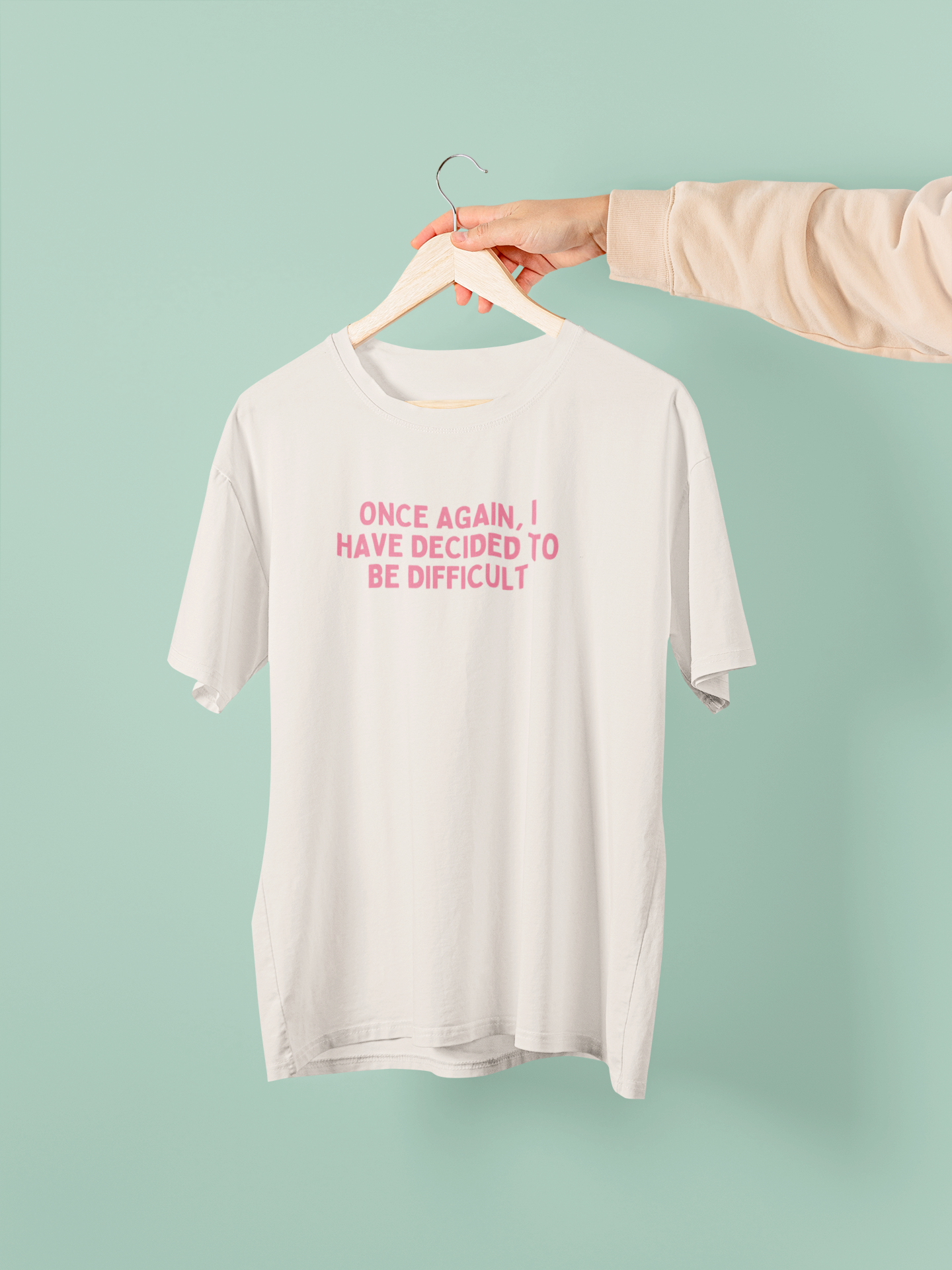 Once Again, I Have Decided To Be Difficult | Watermelon Graphic | Organic Unisex T Shirt