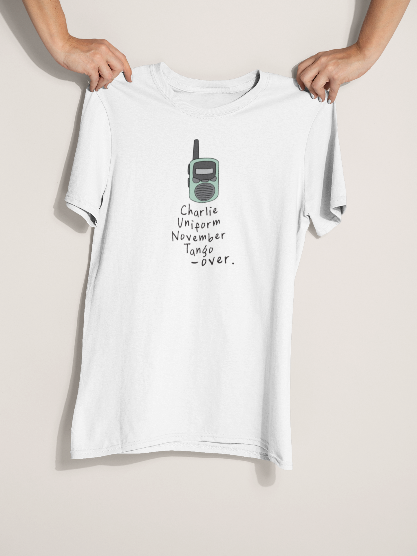 Charlie Uniform November Tango, Over | Organic Unisex T Shirt