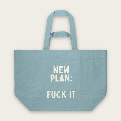 New Plan Fuck It | Tote Bag in Pebble Blue (18656_New-Plan-Fuck-It_STAU117_Pebble-Blue_Tote-Bag_Mockup.png)