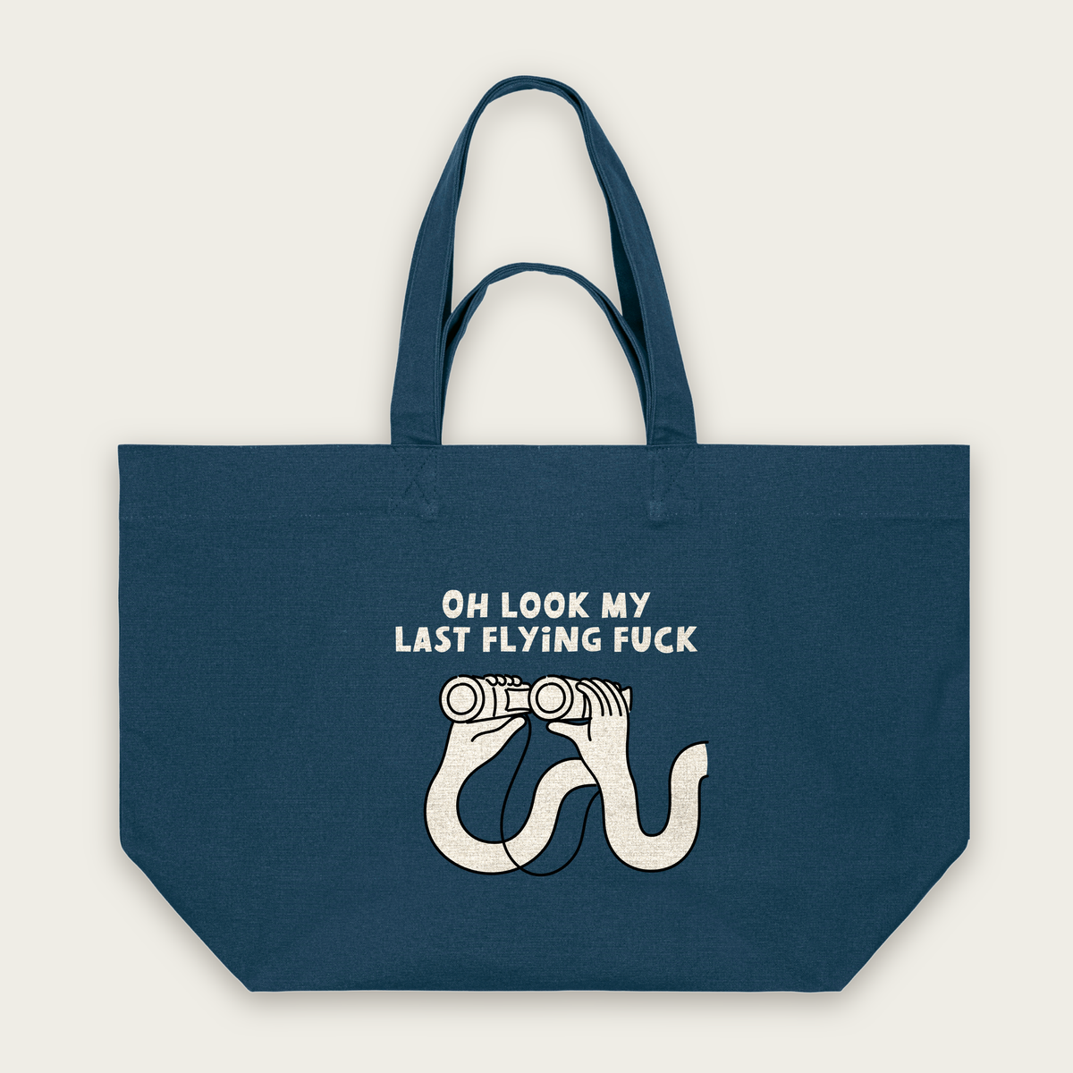 Oh Look My Last Flying Fuck | Tote Bag in Deep Teal (18687_Oh-Look-My-Last-Flying-Fuck_STAU117_Deep-Teal_Tote-Bag_Mockup.png)