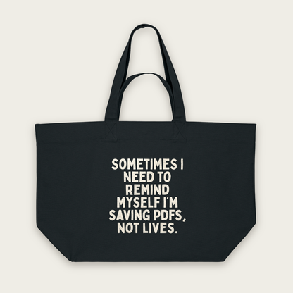 Sometimes I Need To Remind Myself | Tote Bag in Black (18783_Sometimes-I-Need-To-Remind-Myself_STAU117_Black_Tote-Bag_Mockup.png)