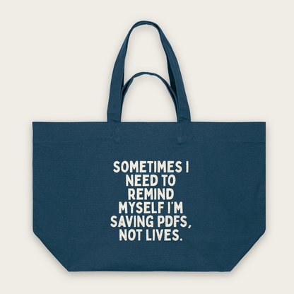 Sometimes I Need To Remind Myself | Tote Bag in Deep Teal (18785_Sometimes-I-Need-To-Remind-Myself_STAU117_Deep-Teal_Tote-Bag_Mockup.png)