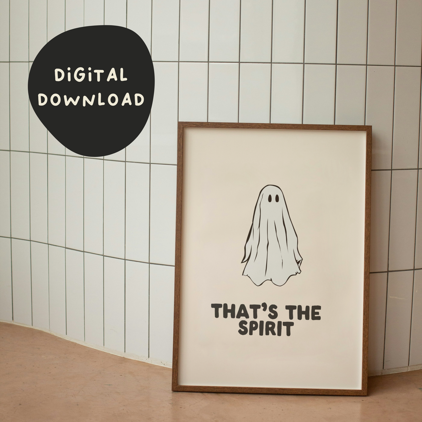 Digital Download | That's The Spirit | Ghosts | Black and Cream