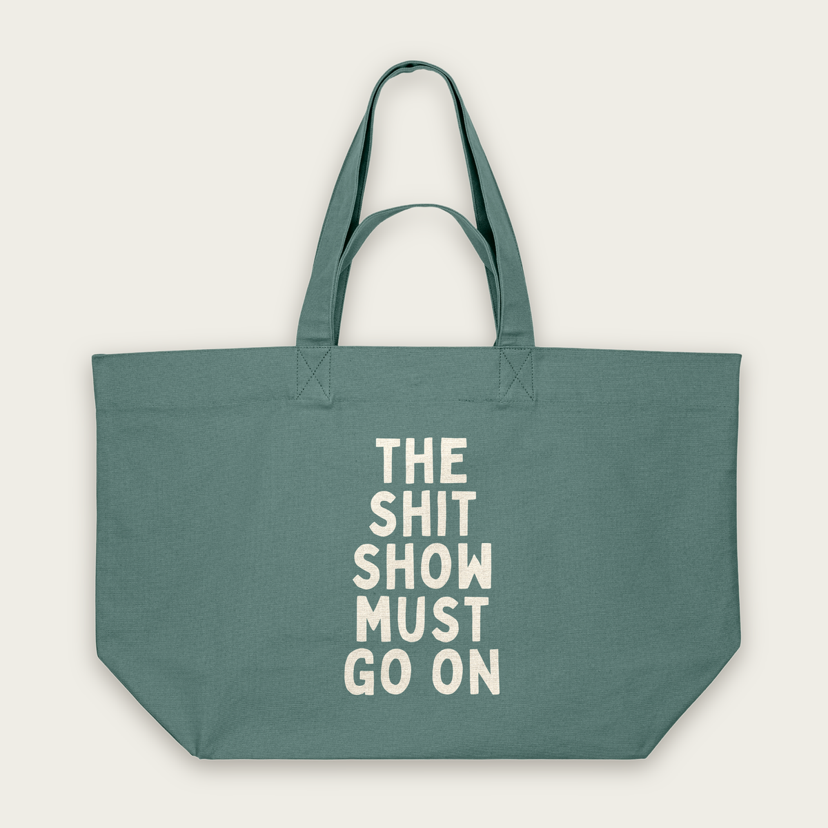 This Shit Show Must Go On | Tote Bag in Green Bay (18826_The-Shit-Show-Must-Go-On_STAU117_Green-Bay_Tote-Bag_Mockup.png)