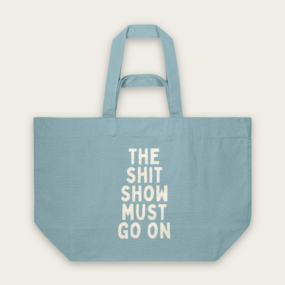 This Shit Show Must Go On | Tote Bag in Pebble Blue (18829_The-Shit-Show-Must-Go-On_STAU117_Pebble-Blue_Tote-Bag_Mockup.png)
