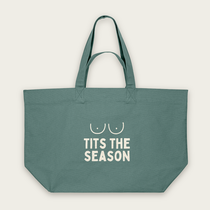 Tits The Season | Tote Bag in Green Bay (18420_Tits-The-Season_STAU117_Green-Bay_Tote-Bag_Mockup.png)