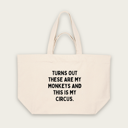 Turns Out These Are My Monkeys | Tote Bag in Natural Raw (18846_Turns-Out-These-Are-My-Monkeys_STAU117_Natural-Raw_Tote-Bag_Mockup.png)