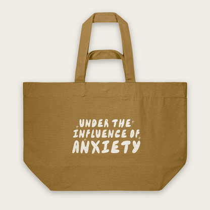 Under The Influence Of Anxiety | Tote Bag in Bronze (18850_Under-The-Influence-Of-Anxiety_STAU117_Bronze_Tote-Bag_Mockup.png)