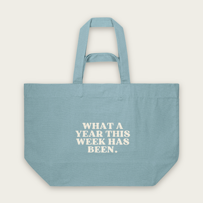 What A Year This Week Has Been | Tote Bag in Pebble Blue (18883_What-A-Year-This-Week-Has-Been_STAU117_Pebble-Blue_Tote-Bag_Mockup.png)