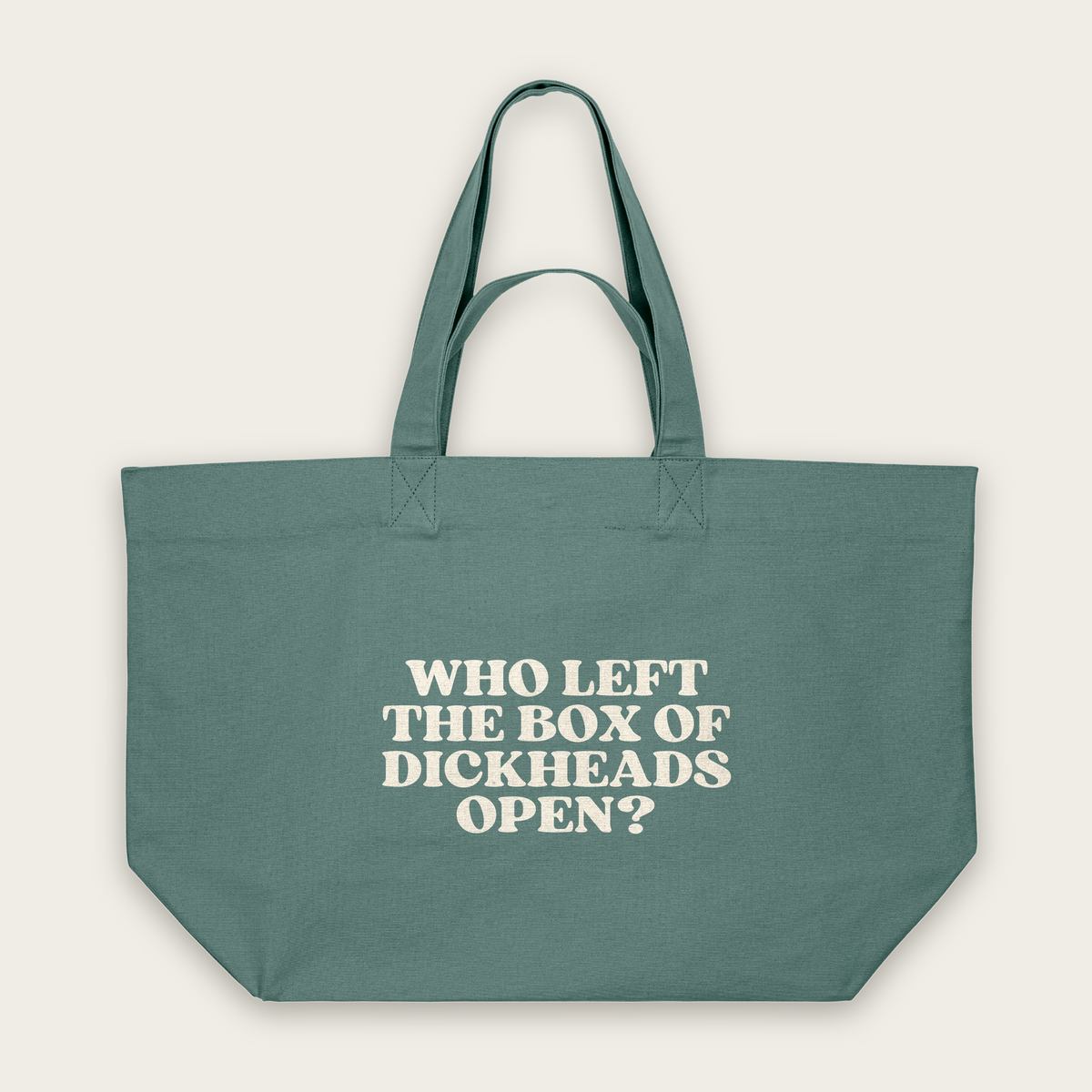 Who Left The Box Of Dickheads Open | Tote Bag in Green Bay (18907_Who-Left-The-Box-Of-Dickheads-Open_STAU117_Green-Bay_Tote-Bag_Mockup.png)